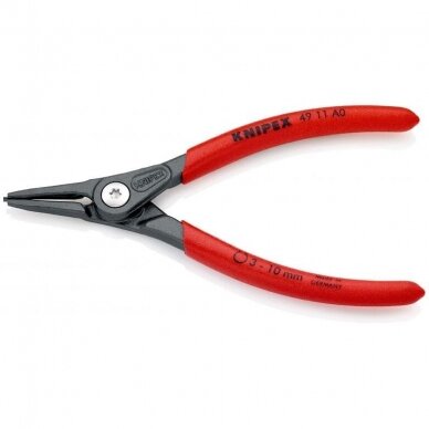 Precision circlip pliers. External 140mm (Ø3-10mm) KNIPEX 2