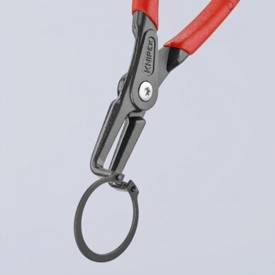 Precision circlip pliers. External. Bent 210mm (Ø40-100mm) KNIPEX 4