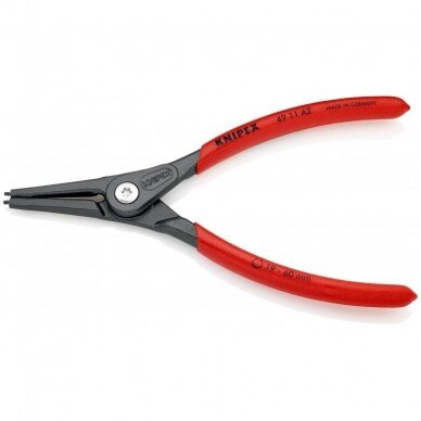 Precision circlip pliers. External 180mm (Ø19-60mm) KNIPEX 2