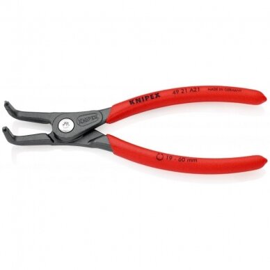 Precision circlip pliers. External. Bent 165mm (Ø19-60mm) KNIPEX 1