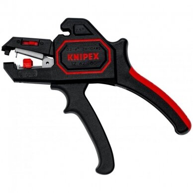 Self adjusting insulation stripper 180mm (0.2-6mm²) KNIPEX