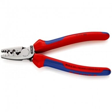 Replės laidų užspaudimui KNIPEX 180mm 1