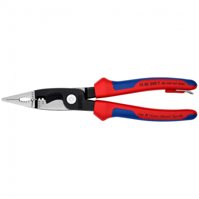 Replės elektros instaliacijos darbams 200mm KNIPEX