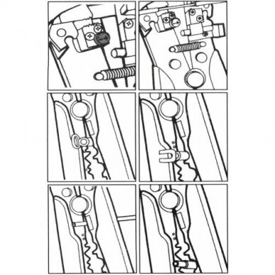 Universal wire stripper and ratchet crimping pliers 3