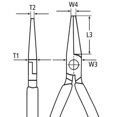 Replės žvakėms 200mm KNIPEX 4