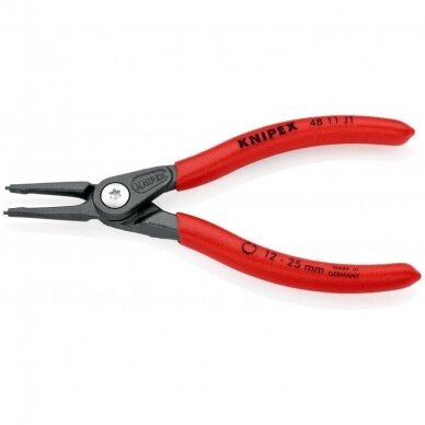 Precision circlip pliers. Internal 140mm (Ø12-25mm) KNIPEX 1