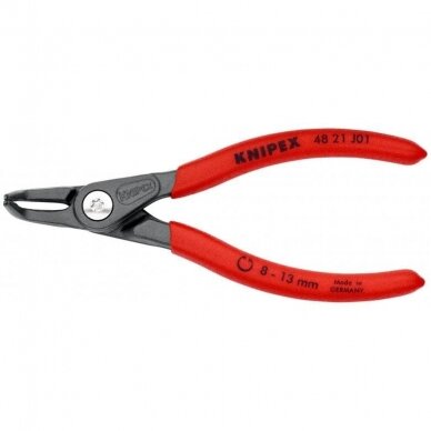 Precision circlip pliers. Internal. Bent 130mm (Ø8-13mm) KNIPEX 1