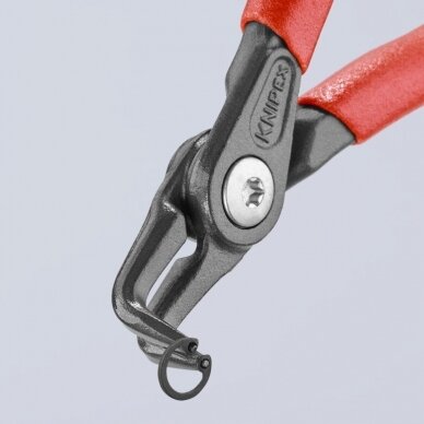 Precision circlip pliers. Internal. Bent 130mm (Ø8-13mm) KNIPEX 3