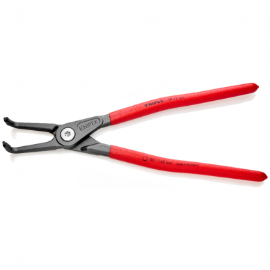 Precision circlip pliers. Internal. Bent 305mm (Ø85-140mm) KNIPEX 1