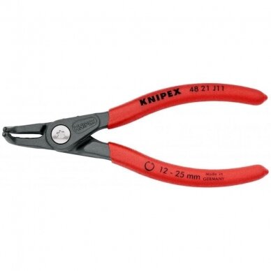 Precision circlip pliers. Internal. Bent 130mm (Ø12-25mm) KNIPEX