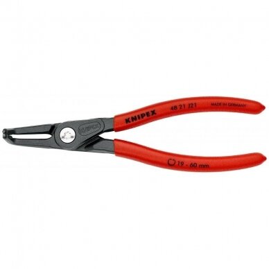 Precision circlip pliers. Internal. Bent 165mm (Ø19-60mm) KNIPEX