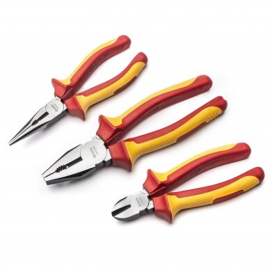 VDE insulated pliers set 3pcs