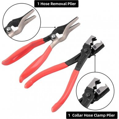 Hose clamp pliers set 9pcs 4