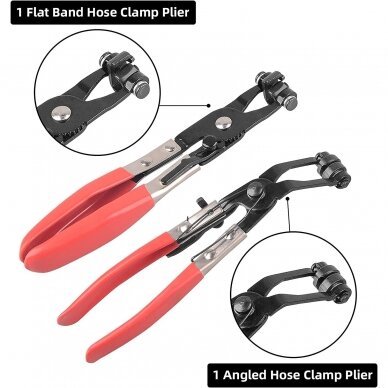 Hose clamp pliers set 9pcs 5