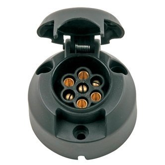 7pin plastic socket, round, N type