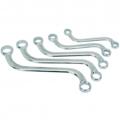 S type wrench set 5pcs.