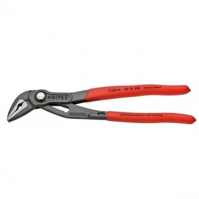 Water pump pliers long jaw KNIPEX Cobra with locking 250mm