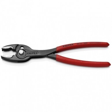 Santechinės replės 200mm (dvigubo griebimo) KNIPEX (su fiksavimu) 1