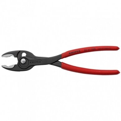 Santechinės replės 200mm (dvigubo griebimo) KNIPEX (su fiksavimu) 2