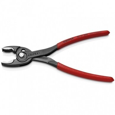 Santechinės replės 200mm (dvigubo griebimo) KNIPEX (su fiksavimu) 3