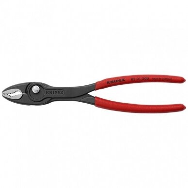 Santechinės replės 200mm (dvigubo griebimo) KNIPEX (su fiksavimu)