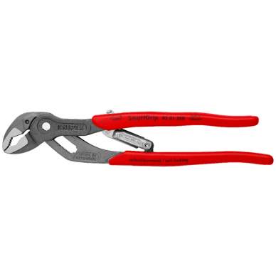 Santechninės replės 250mm KNIPEX su SmartGrip fiksavimu