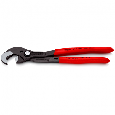 Santechninės replės KNIPEX greito sukimo su fiksavimu 250mm 2