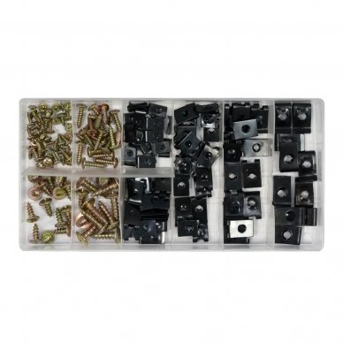 Bodywork screws & washers assortment (170pcs)