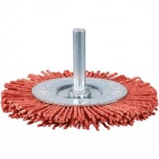 Wheel brush, abrasive with shaft 50mm