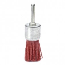 End brush, abrasive with shaft 50mm