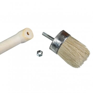 Bended brush for mounting paste 40mm 2