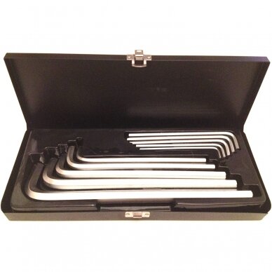 Hex key extra long set 10pcs. (3-17) 1