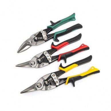 Aviation tin snips set 250mm 3pcs