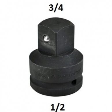 Impact adapter 1/2"(F) - 3/4"(M)