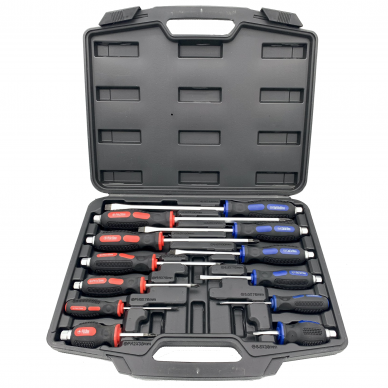 Impact screwdriver set 12pcs. 1