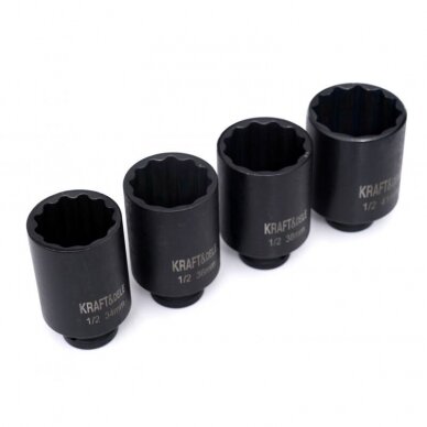 1/2" Dr. Impact socket set 4pcs 2