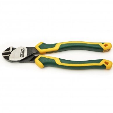 High leverage diagonal cutting pliers 195mm