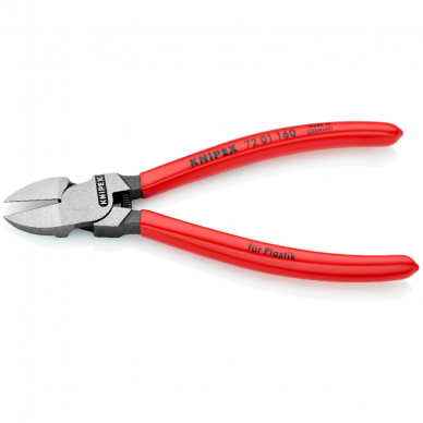 Šoninio kirpimo replės plastikui 160mm KNIPEX 1