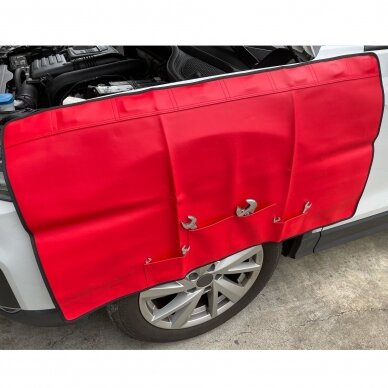 Magnetic fender cover 1050x580mm with pocket