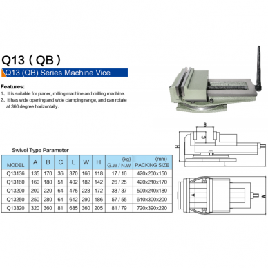 QB machine swivel vice 5