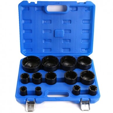 Inside tooth groove bearing lock nut set (13pcs) KM0-KM12