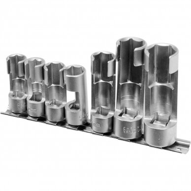 Slotted special socket set 7pcs (10-19mm)