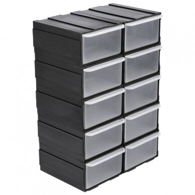 Modular organizer 10 drawers 225x155x100mm 1