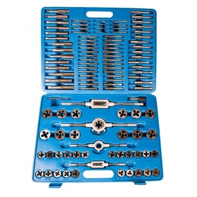 Taps and dies set 110pcs. M2-M18