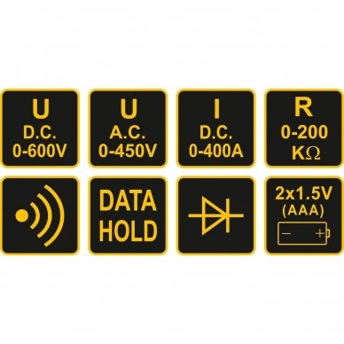 Digital clamp meter 2