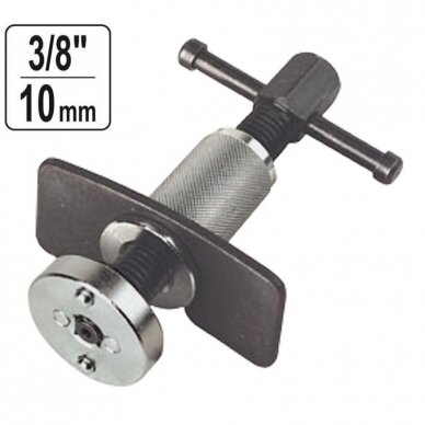 Disc brake piston wind-back tool