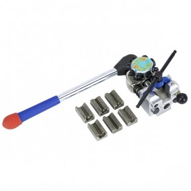 Turret type brake flaring tool kit