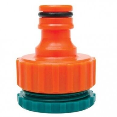 Connector for garden hose 3/4" - 1/2"