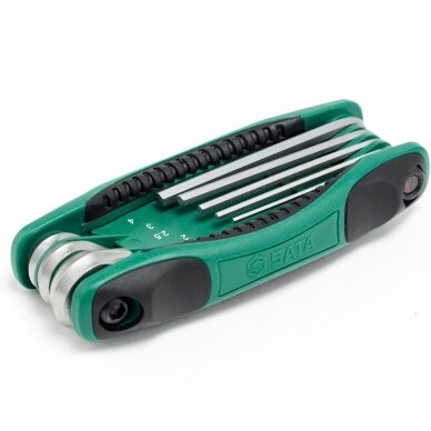 Foldup hex key set 8pcs. (1.5-8) 1