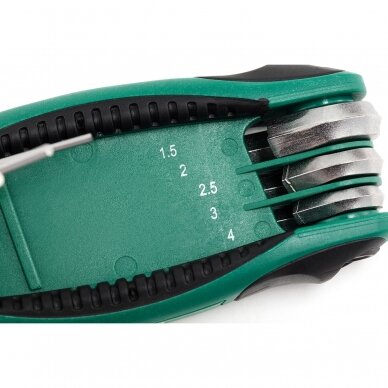 Foldup hex key set 8pcs. (1.5-8) 4